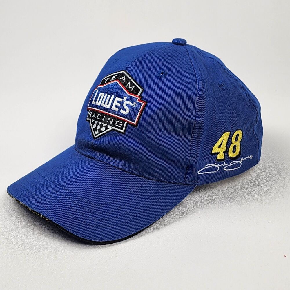 Jimmie Johnson 48 Lowe’s Racing Champion Adjustable NASCAR Hat 2006 Cup Series